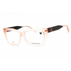 Calvin Klein Jeans Women's Eyeglasses - Rose Cat Eye Full Rim Frame | CKJ23618 671
