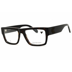 Calvin Klein Jeans Unisex Eyeglasses - Dark Havana Rectangular Frame | CKJ24634 242