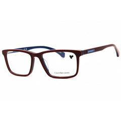 Calvin Klein Jeans Men's Eyeglasses - Oxblood Acetate Full Rim Frame | CKJ301 692