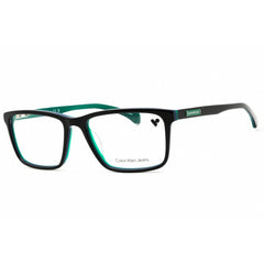 Calvin Klein Jeans Men's Eyeglasses - Black Acetate Rectangular Frame | CKJ301 041