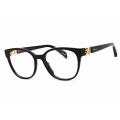 Chopard Women's Eyeglasses - Shiny Black Acetate Round Full Rim Frame | VCH356S 0700
