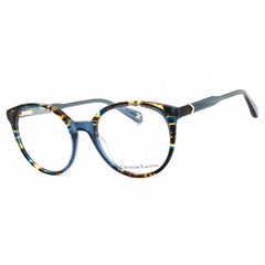 Christian Lacroix Women's Eyeglasses - Horizon Blue/Brown Round Frame | CL1147 695