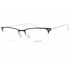 Coach Men's Eyeglasses - Dark Navy Blue Titanium Half Rim Frame | 0HC5172T 9437