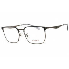 Coach Men's Eyeglasses - Satin Gunmetal/Black Metal Rectangular Frame | 0HC5178 9459