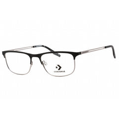 Converse Men's Eyeglasses - Matte Black Rectangular Full Rim Frame | CV1000 001