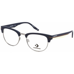 Converse Men's Eyeglasses - Mate Obsidian Metal Oval Full Rim Frame | CV3006 411