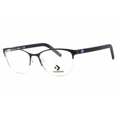 Converse Women's Eyeglasses - Matte Obsidian Metal Rectangular Frame | CV3017 411