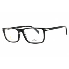 David Beckham Men's Eyeglasses - Rectangular Plastic Full Rim | DB 1019 02W8 00