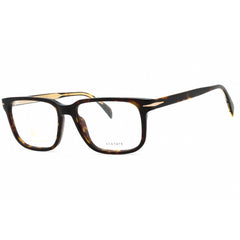 David Beckham Men's Eyeglasses - Rectangular Plastic Full Rim | DB 1022 0086 00