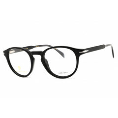 David Beckham Unisex Eyeglasses - Round Shape Plastic Full Rim | DB 1122 008A 00