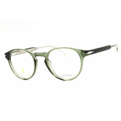 David Beckham Unisex Eyeglasses - Round Shape Plastic Full Rim | DB 1122 01ED 00