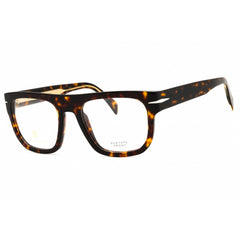 David Beckham Unisex Eyeglasses - Rectangular Plastic Full Rim | DB 7052 0086 00