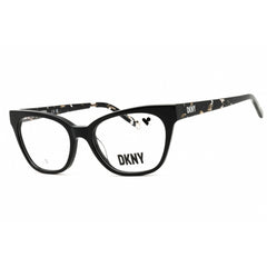 DKNY Unisex Eyeglasses - Cat Eye Shape Black Acetate Full Rim Frame | DK5058 001