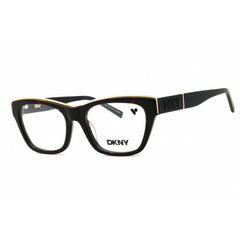 DKNY Unisex Eyeglasses - Cat Eye Dark Tortoise Acetate Full Rim Frame | DK5063 237