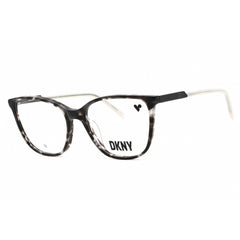 DKNY Unisex Eyeglasses - Cat Eye Black Tortoise Acetate Full Rim Frame | DK5066 010
