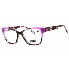 DKNY Unisex Eyeglasses - Cat Eye Amethyst Tortoise/Milky Purple Frame | DK5072 540