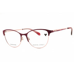 Draper James Unisex Eyeglasses - Cat Eye Shape Metal Full Rim Frame | DJ5040 604