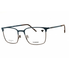 Flexon Unisex Eyeglasses - Rectangular Shape Metal Full Rim Frame | FLEXON E1140 422