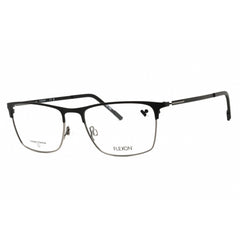Flexon Unisex Eyeglasses - Rectangular Shape Metal Full Rim Frame | FLEXON E1141 002