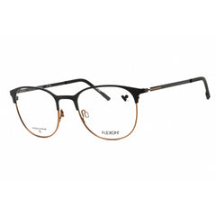 Flexon Unisex Eyeglasses - Round Shape Metal Full Rim Frame | FLEXON E1142 002