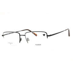 Flexon Unisex Eyeglasses - Rectangular Shape Metal Half Rim Frame | FLEXON H6073 002