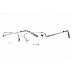 Flexon Unisex Eyeglasses - Rectangular Shape Metal Half Rim Frame | FLEXON W3043 038