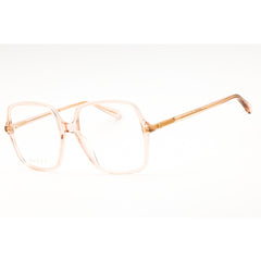 Gucci Unisex Eyeglasses - Acetate Nude Full Rim Oversized Shape Frame | GG1003O 006