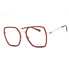Gucci Unisex Eyeglasses - Injected Propionate Burgundy Full Rim Frame | GG1850O 004