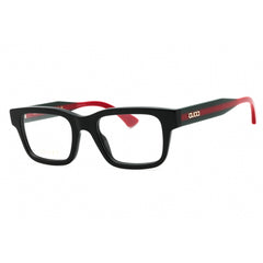 Gucci Unisex Eyeglasses - Acetate Black Full Rim Rectangular Shape Frame | GG1865O 001
