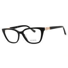 Guess Unisex Eyeglasses - Acetate Shiny Black Full Rim Rectangular Frame | GU2941 001