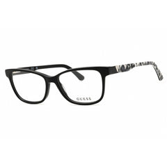 Guess Unisex Eyeglasses - Acetate Shiny Black Full Rim Rectangular Frame | GU2943 001
