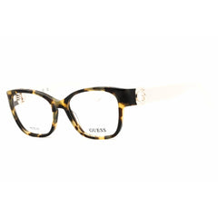 Guess Unisex Eyeglasses - Acetate Havana Full Rim Cat Eye Frame, 50mm| GU50120 056