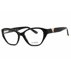Guess Unisex Eyeglasses - Acetate Shiny Black Full Rim Frame, 51mm | GU50162 001