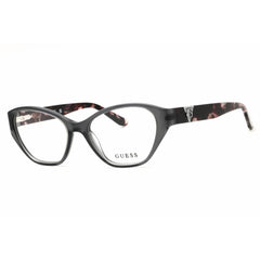 Guess Unisex Eyeglasses - Acetate Grey Full Rim Cat Eye Shape Frame | GU50162 020