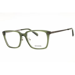 Guess Unisex Eyeglasses - Acetate Shiny Light Green Rectangular Frame | GU50206-D 093