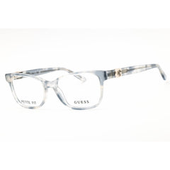 Guess Unisex Eyeglasses - Acetate Blue Full Rim Rectangular Frame, 50mm | GU50227 092