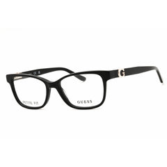 Guess Unisex Eyeglasses - Acetate Shiny Black Full Rim Rectangular Frame | GU50227 001