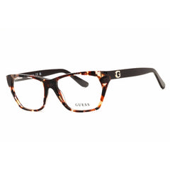 Guess Unisex Eyeglasses - Acetate Dark Havana Full Rim Cat Eye Frame | GU50234 052