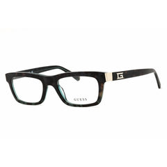 Guess Unisex Eyeglasses - Acetate Dark Green Full Rim Rectangular Frame | GU50242 098