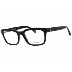 Guess Unisex Eyeglasses - Acetate Shiny Black Full Rim Rectangular Frame | GU50252 001