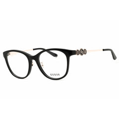 Guess Unisex Eyeglasses - Acetate Shiny Black Full Rim Oval Frame | GU50255-D 001