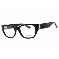 Guess Unisex Eyeglasses - Acetate Shiny Black Full Rim Rectangular Frame | GU50304 001