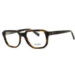 Guess Unisex Eyeglasses - Acetate Dark Green Full Rim Oval Shape Frame | GU50332 098
