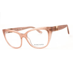 Guess by Marciano Unisex Eyeglasses - Shiny Beige Full Rim Frame | GM50008 057