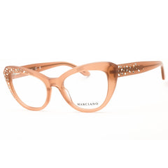Guess by Marciano Unisex Eyeglasses - Beige Acetate Full Rim Frame | GM50016 059