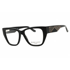 Guess by Marciano Unisex Eyeglasses - Shiny Black Full Rim Frame | GM50019 001