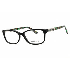 Guess by Marciano Unisex Eyeglasses - Shiny Black Full Rim Frame | GM50022 001