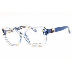 Guess by Marciano Unisex Eyeglasses - Blue Acetate Full Rim Frame | GM50027 092