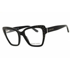 Guess by Marciano Unisex Eyeglasses - Shiny Black Full Rim Frame | GM50034 001