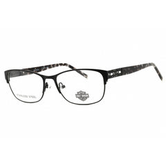 Harley Davidson Unisex Eyeglasses - Matte Black Full Rim Frame, 56mm | HD0540 002